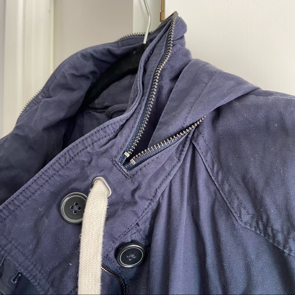 H&M canvas coat with hood - Picture 5 of 7